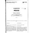 UNITRA MS2425 Service Manual